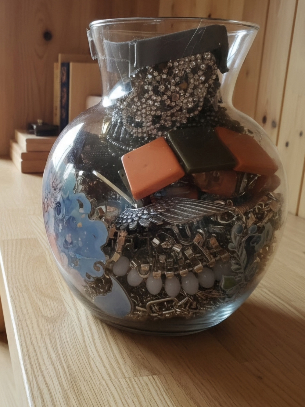 Mystery Jewelry Jar - 40 Ounce Vase